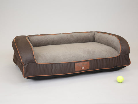 Monxton Dog Sofa Bed - Chestnut / Sable, Large