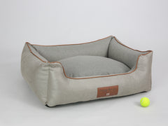 Beckley Orthopaedic Walled Dog Bed - Taupe, Large