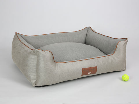 Beckley Orthopaedic Walled Dog Bed - Taupe, X-Large