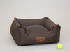 Beckley Orthopaedic Walled Dog Bed - Chestnut / Mocha, Small