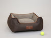 Monxton Orthopaedic Walled Dog Bed - Chestnut / Sable, Small