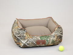 Oaklands Water-Resistant Orthopaedic Walled Dog Bed - Realtree AP® Camo, Small