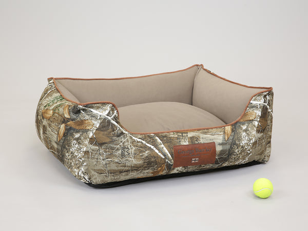 Oaklands Water-Resistant Orthopaedic Walled Dog Bed - Realtree AP® Camo, Medium