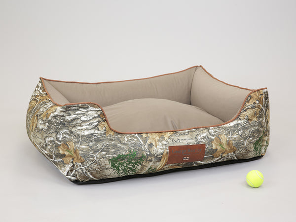 Oaklands Water-Resistant Orthopaedic Walled Dog Bed - Realtree AP® Camo, Large