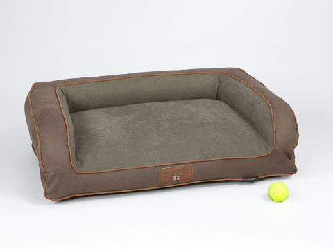 Exbury Dog Sofa Bed - Mocha, Medium