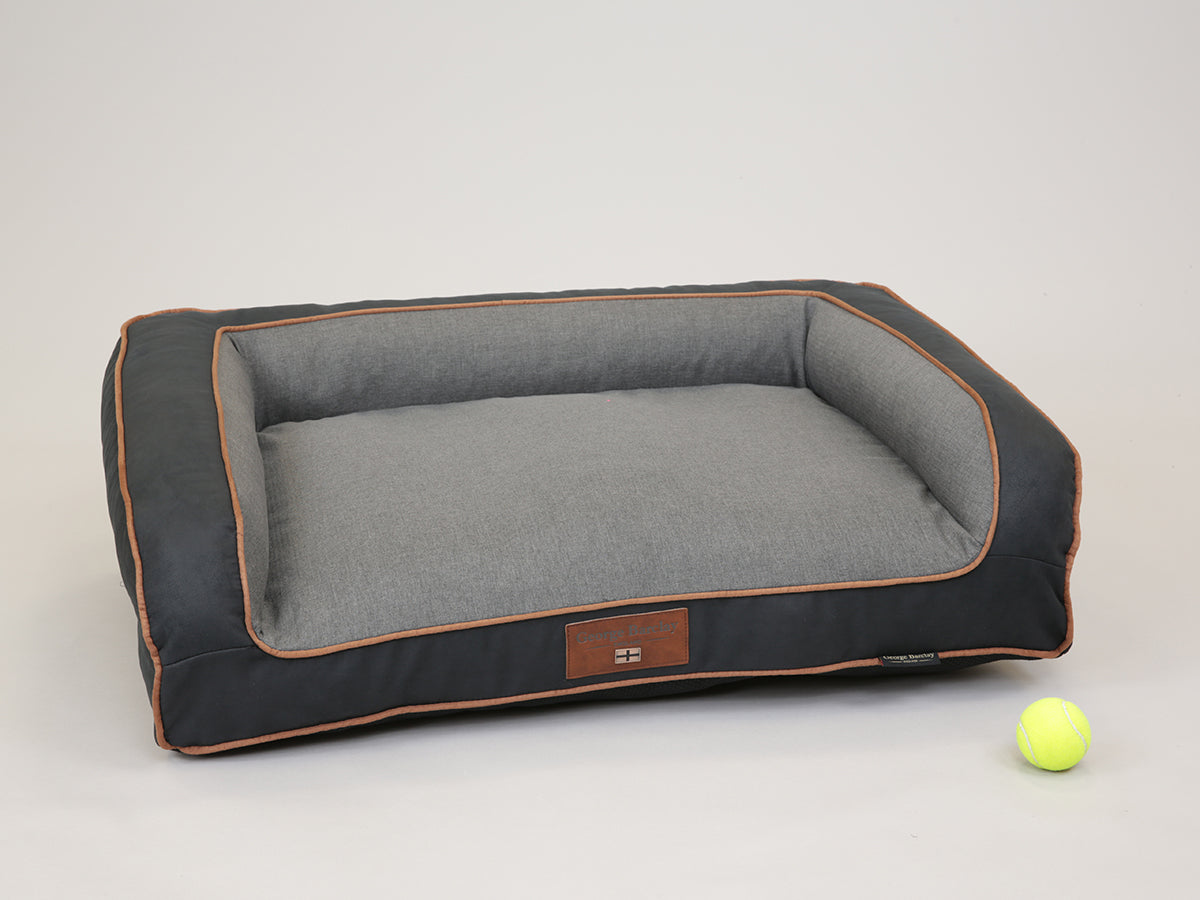 Beckley Dog Sofa Bed - Midnight / Dove, Medium