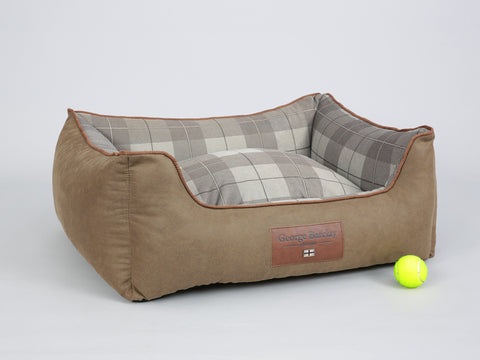 Heritage Orthopaedic Walled Dog Bed - Chocolate, Medium