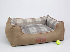Heritage Orthopaedic Walled Dog Bed - Chocolate, Large