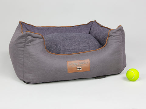 Hursley Orthopaedic Walled Dog Bed - Vineyard / Violet, Small