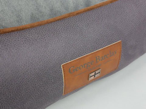 Hursley Orthopaedic Walled Dog Bed - Vineyard / Ash, Medium