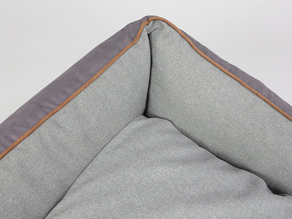 Hursley Orthopaedic Walled Dog Bed - Vineyard / Ash, Small