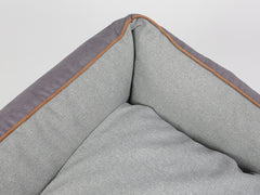 Hursley Orthopaedic Walled Dog Bed - Vineyard / Ash, Small