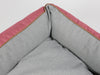 Hursley Orthopaedic Walled Dog Bed - Cabernet / Ash, Large