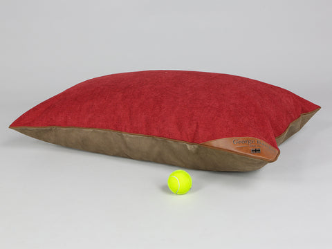 Ashurst Orthopaedic Pillow Pet Bed - Cherry, Large