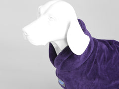 Dog Drying Coat by MuttMOP® (Plum)