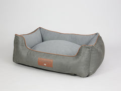 Beckley Orthopaedic Walled Dog Bed - Anthracite / Ash, Large