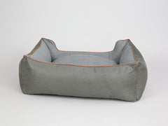 Beckley Orthopaedic Walled Dog Bed - Anthracite / Ash, Large