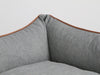 Beckley Orthopaedic Walled Dog Bed - Anthracite / Ash, Large