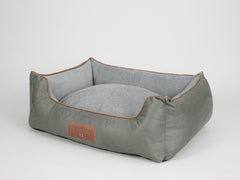 Beckley Orthopaedic Walled Dog Bed - Anthracite / Cloud, Large