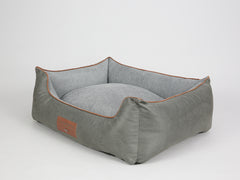 Beckley Orthopaedic Walled Dog Bed - Anthracite / Cloud, Large