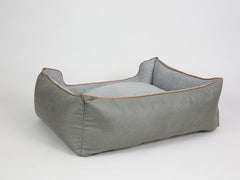 Beckley Orthopaedic Walled Dog Bed - Anthracite / Cloud, Large