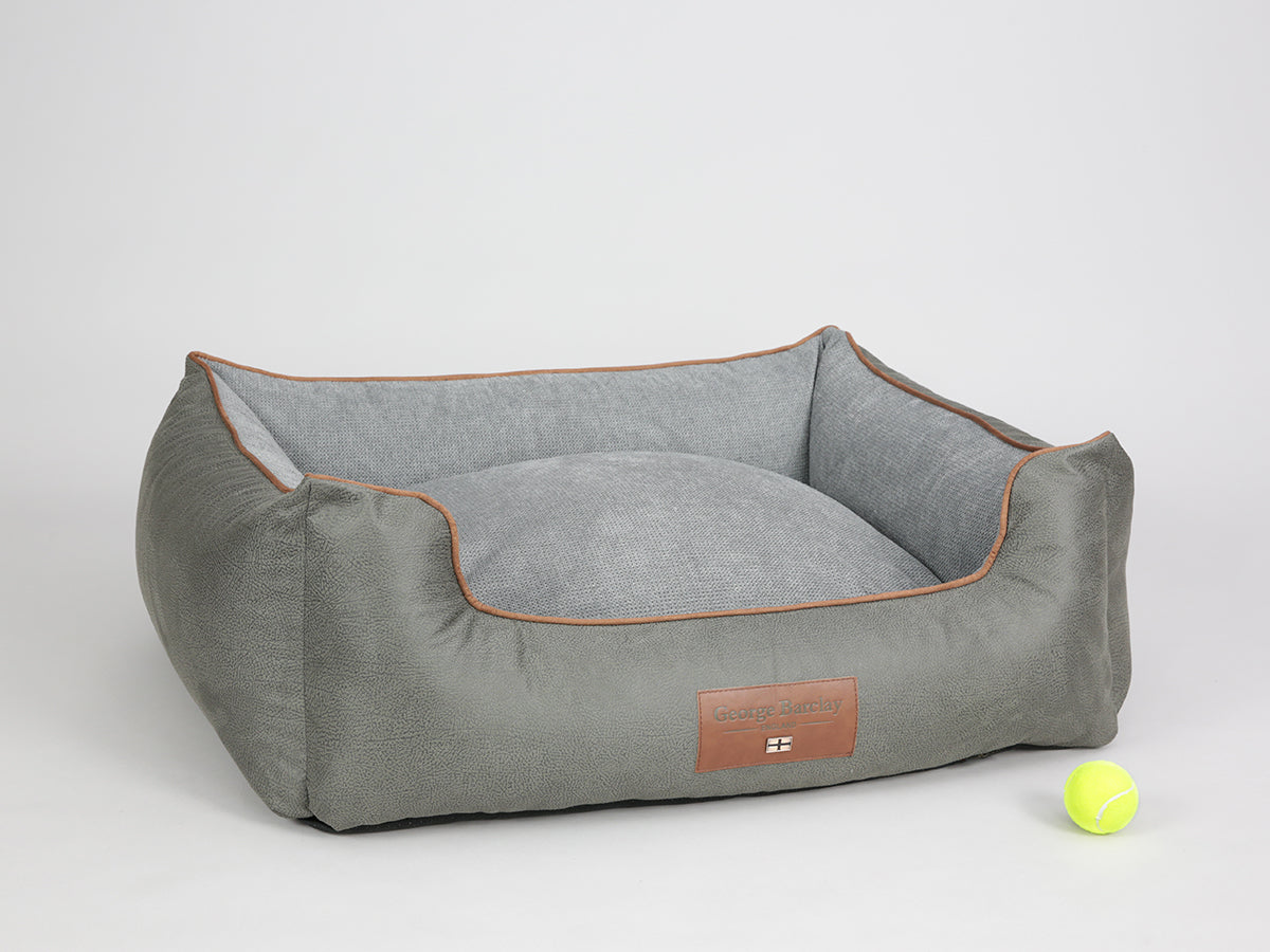 Beckley Orthopaedic Walled Dog Bed - Anthracite / Cloud, Large