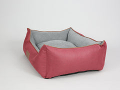 Beckley Orthopaedic Walled Dog Bed - Cherry / Cloud, Large