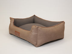 Beckley Orthopaedic Walled Dog Bed - Caramel / Mocha, Large