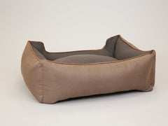 Beckley Orthopaedic Walled Dog Bed - Caramel / Mocha, Large