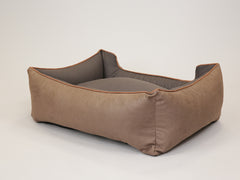 Beckley Orthopaedic Walled Dog Bed - Caramel / Mocha, Large