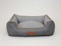 Beckley Orthopaedic Walled Dog Bed - Iron / Ash, Large