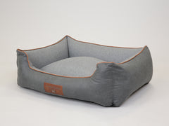 Beckley Orthopaedic Walled Dog Bed - Iron / Ash, Large