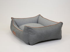 Beckley Orthopaedic Walled Dog Bed - Iron / Ash, Large