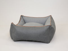 Beckley Orthopaedic Walled Dog Bed - Iron / Ash, Large