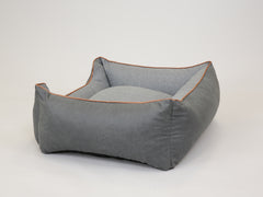 Beckley Orthopaedic Walled Dog Bed - Iron / Ash, Large