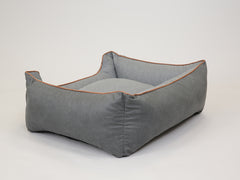 Beckley Orthopaedic Walled Dog Bed - Iron / Ash, Large