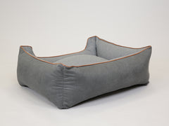 Beckley Orthopaedic Walled Dog Bed - Iron / Ash, Large