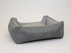 Beckley Orthopaedic Walled Dog Bed - Iron / Ash, Large