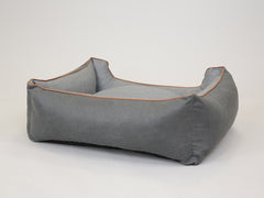 Beckley Orthopaedic Walled Dog Bed - Iron / Ash, Large