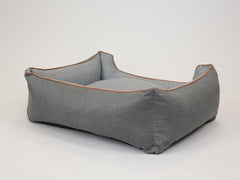 Beckley Orthopaedic Walled Dog Bed - Iron / Ash, Large