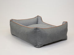 Beckley Orthopaedic Walled Dog Bed - Iron / Ash, Large