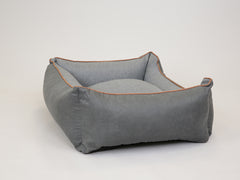 Beckley Orthopaedic Walled Dog Bed - Iron / Ash, Large