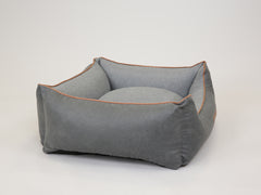 Beckley Orthopaedic Walled Dog Bed - Iron / Ash, Large
