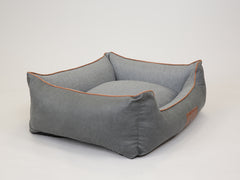 Beckley Orthopaedic Walled Dog Bed - Iron / Ash, Large