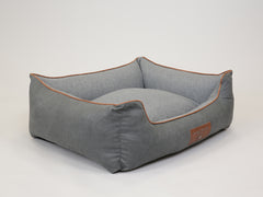 Beckley Orthopaedic Walled Dog Bed - Iron / Ash, Large