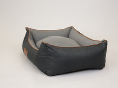 Beckley Orthopaedic Walled Dog Bed - Midnight / Dove, Large