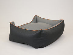 Beckley Orthopaedic Walled Dog Bed - Midnight / Dove, Large