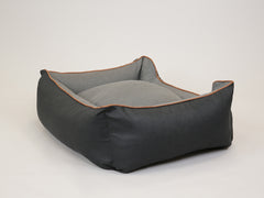 Beckley Orthopaedic Walled Dog Bed - Midnight / Dove, Large