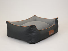 Beckley Orthopaedic Walled Dog Bed - Midnight / Dove, Large