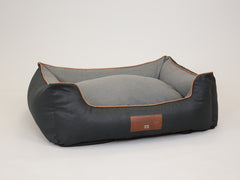 Beckley Orthopaedic Walled Dog Bed - Midnight / Dove, Large